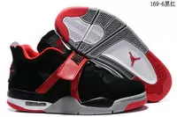 basketball jordan chaussures-jordan 4-06 nero red